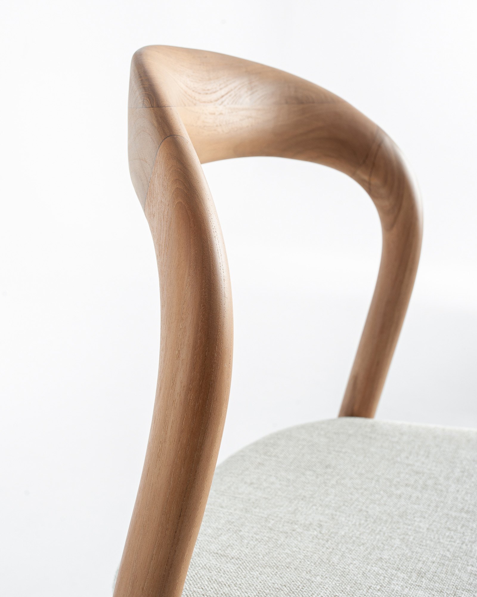 NEVA DINING CHAIR-CUSHION SEAT Thumbnail